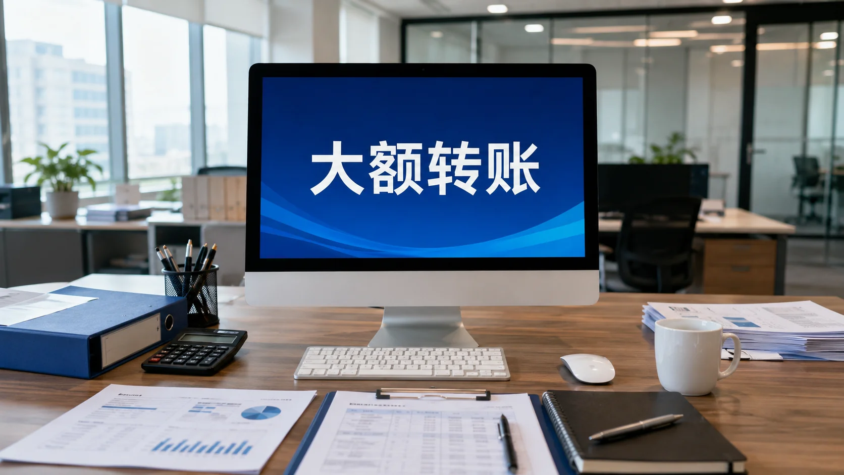 大额转账产品界面